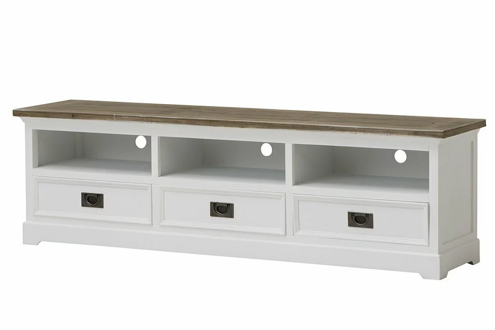 Tv-taso Kingston 160 Cm, Valkoinen/harmaa 1 Tv-taso Kingston 160 Cm, Valkoinen/harmaa