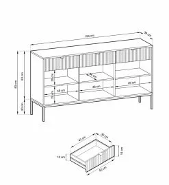 Senkki Latte, 2 Värivaihtoehtoa 27 Senkki Latte, 2 Värivaihtoehtoa -Muut kalusteet Myynti 2023 latte senkki mittakuva