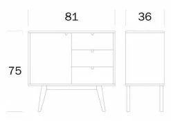 Lipasto Notte -Muut kalusteet Myynti 2023 notte lipastomitat