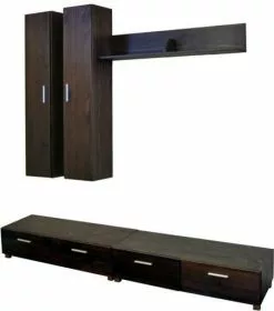 Pinja Tv-taso Hyllyillä