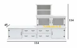 Provinssi Elementtihyllystö 3 6 Provinssi Elementtihyllystö 3 -Muut kalusteet Myynti 2023 provinssi3mitatnk