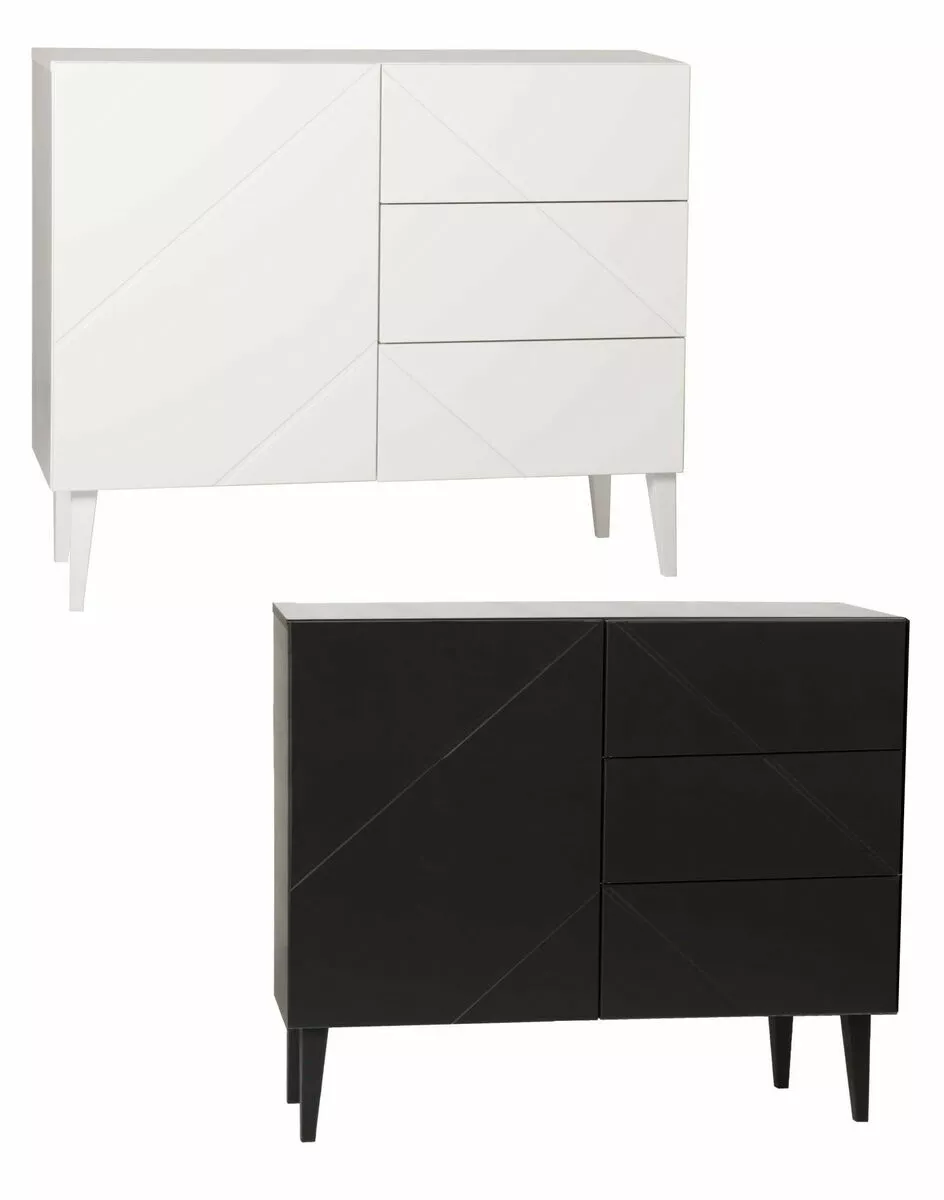 Lipasto Vilja Ovilla Ja Laatikoilla, 100 Cm 1 Lipasto Vilja Ovilla Ja Laatikoilla, 100 Cm