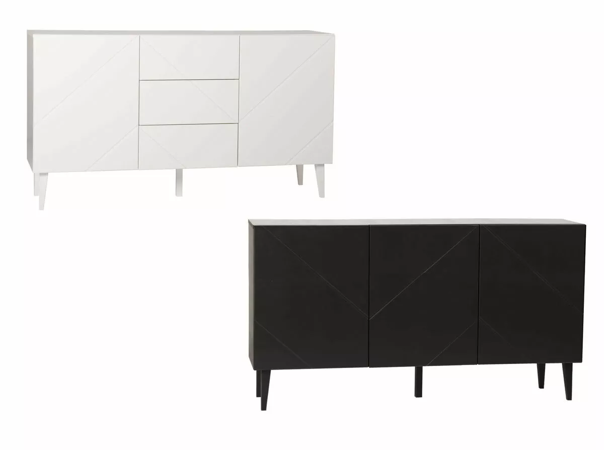 Senkki Vilja Ovilla Ja Vetolaatikoilla, 150 Cm 1 Senkki Vilja Ovilla Ja Vetolaatikoilla, 150 Cm